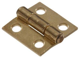 The Hillman Group 592583 Narrow Fix Pin Hinge, Brass, 2.5 Inch, 2 Pack   Cabinet And Furniture Hinges  