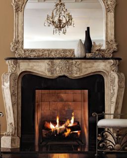 French Fireplace Mantel   Ambella