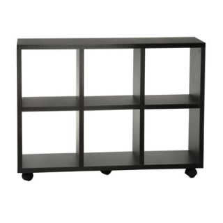 Convenience Concepts Northfield Rolling 34.5 Bookcase 111089