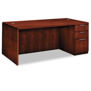 HON Arrive Single Pedestal Executive Desk with 3 Drawers HONVW076LC1Z9JJ Fini