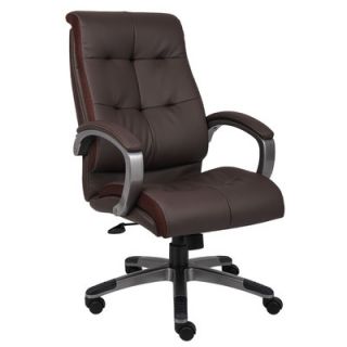 Boss Office Products High Back Double Plush Executive Chair B8771P BN / B8771