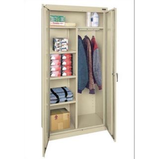 Sandusky Classic Plus 36 Wardrobe Cabinet CAC1 361878 00 Color Tropic Sand