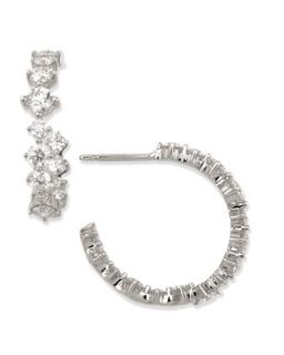 Anniversary Collection Diamond Hoop Earrings   Maria Canale for Forevermark