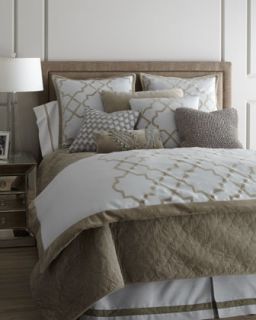 Queen Quilted Coverlet, 92 x 96   Dransfield & Ross House