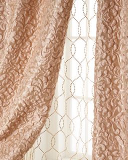 Each 52W x 98L Puckered Damask Curtain   Isabella Collection by Kathy Fielder