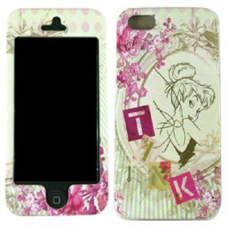 iPhone 5S & iPhone 5 Disney Tinkerbell Flowers Cellphone Case Cell Phones & Accessories