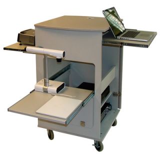 Woodware Media Swiss Presentation Cart M SPC CH / M SPC GGG Color Gray / Gra