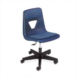 Virco 2000 Series 20.25 Polyurethane Classroom Padded Mobile Chair 2260PGC
