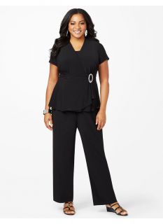 Catherines Plus Size Refined Style Pantsuit   Womens Size ,