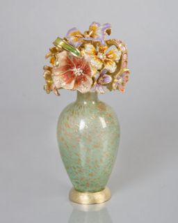 Bouquet Perfume Bottle   Jay Strongwater