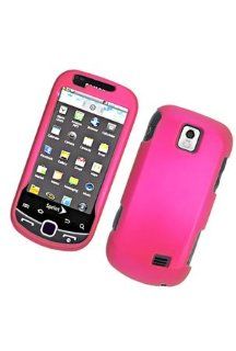 Samsung M910 Intercept Rubberized Shield Hard Case   Hot Pink Cell Phones & Accessories
