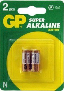 GP 910A C2 N Size Alkaline Battery 2 on a Blister card(Counts 10) Electronics