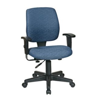 Office Star Work Smart Mid Back Deluxe Task Chair 33101