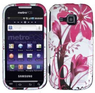 Pink Splash Hard Case Cover for Samsung Galaxy Indulge R910 Cell Phones & Accessories
