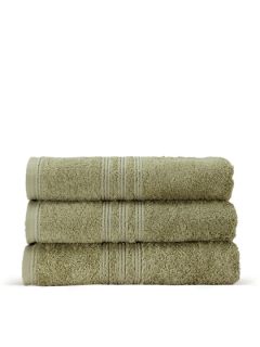 Plush Bath Towels (Set of 3) by Imperial
