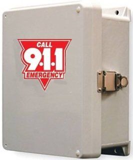 Waterproof Outdoor 911 Only Phone and Enclosure Emergency Phone Call Box  Electrical Boxes  Patio, Lawn & Garden