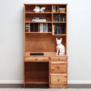 Gothic Furniture Riverdale Computer Desk with 4 Drawer M435 P