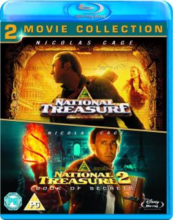 National Treasure / National Treasure Book of Secrets      Blu ray