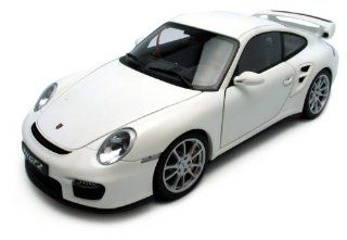 Porsche 911 997 GT2 Matt White 118 Autoart Model Car Toys & Games
