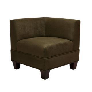 Carolina Accents Makenzie Corner Chair CA5006 CAF001 Color Moss