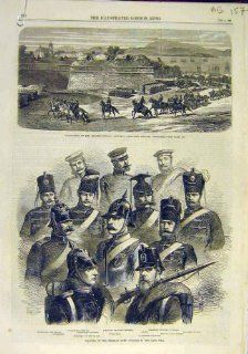 Austrian Artillery Prussian Army Berlin Military 1866   Prints