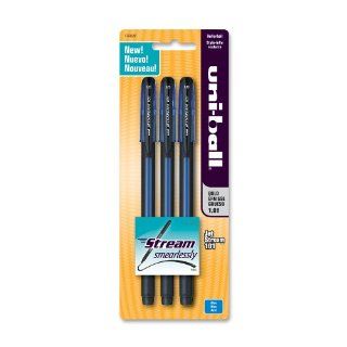 Jetstream 101 Rollerball Pens, Bold Point, Blue Ink, Pack of 3 
