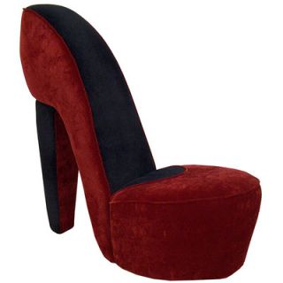 Wildon Home ® Diva Shoe Chair SC P Color Red