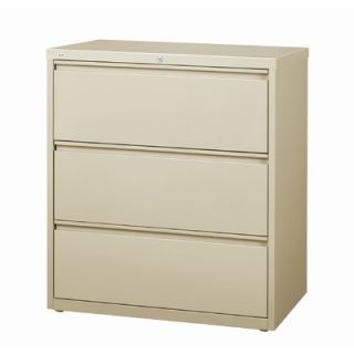 CommClad 3 Drawer  File Cabinet 1498 / 16066 Finish Putty