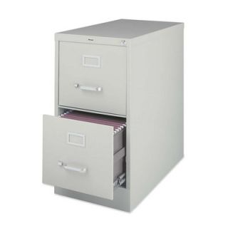 Lorell 2 Drawer  Files LLR60653 Finish Light Gray