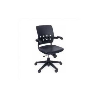 Virco Ph.D. Mid Back Plastic Executive Chair 2638A Seat Color Black