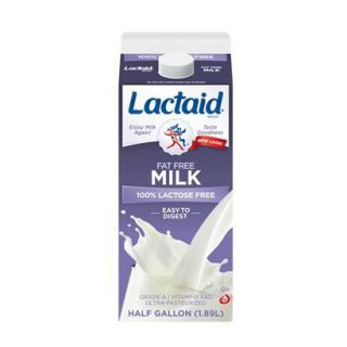 Lactaid Lactose Free Fat Free Skim Milk 64 oz