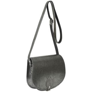 Zatchels Filigree Small Saddle Bag   Silver      Womens Accessories