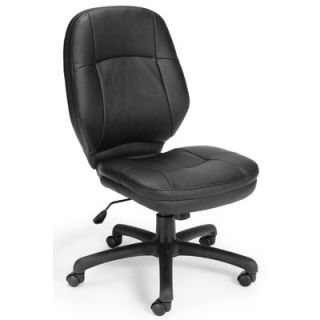 OFM High Back Leatherette Ergonomic Confrence Chair 521 LX Finish Black