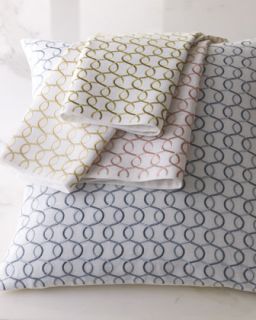 Link Embroidered Shayna Pillow, 20Sq.   SFERRA