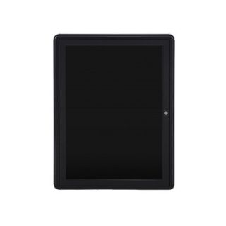 Ghent 34 x 24 1 Door Ovation Letterboard GEX1074 Frame Finish Black, Surfa