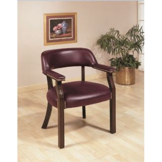 Wildon Home ® Foxboro Home Office Side Chair 511  Color Burgundy