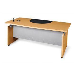 OFM Milano Designer Desk 55501 Finish Maple