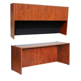 Boss Office Products Credenza Shell with Hutch N143 / N144 
