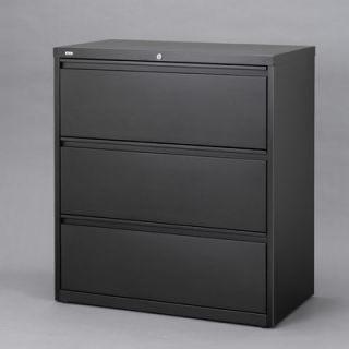 CommClad 3 Drawer  File Cabinet 14973 / 14974 / 14975 Finish Black