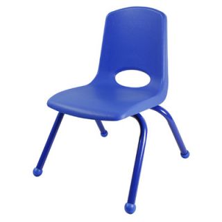ECR4Kids 12 Plastic School Stack Classroom Chair with Matching Legs ELR 2193