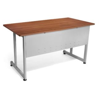 OFM Modular Desk/Worktable 55220 Finish Cherry and Silver