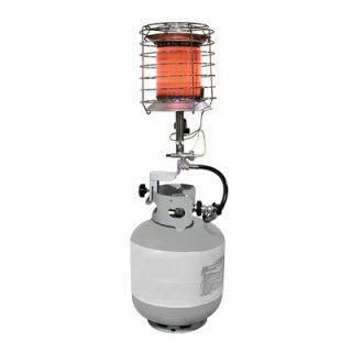 Dyna Glo Propane Powered 40,000 BTU 360 Degree Tank Top Radiant Heater with T
