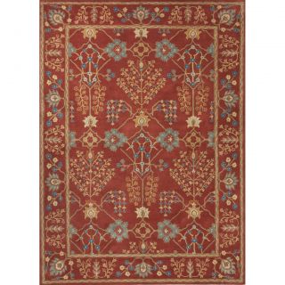 Hand tufted Transitional Oriental Wool Area Rug ( 26 X 8 )