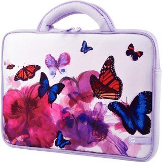 HP 14" Butterfly Blossom Laptop PC Carrying Case Computers & Accessories