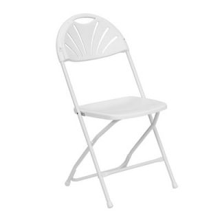 FlashFurniture Hercules Series Plastic Folding Chair LEL4WHITE Quantity Set 