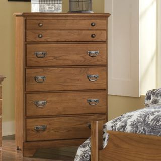 Carolina Furniture Works, Inc. Creek Side 5 Drawer Chest 384500