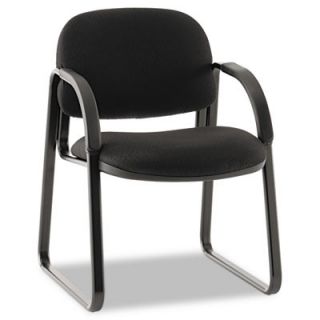 HON Sensible Guest Arm Office Chair HON6008NT10T Fabric Black, Finish Black
