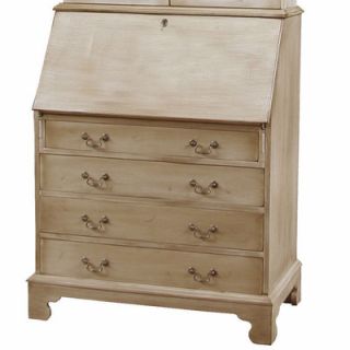 Jasper Cabinet Traditions Painted Drawer Secretary with Laptop Pigeon Holes 8