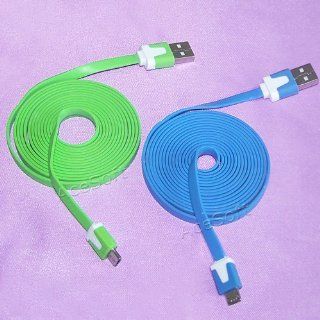 New 2M/6ft Micro Flat USB Data Cable for Samsung Galaxy Proclaim S720C(Straight Talk / NET 10) Cell Phones & Accessories