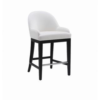 Sunpan Modern Haven 26 Bar Stool with Cushion 8043 Seat Color Ivory